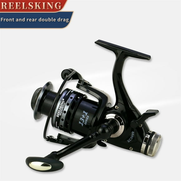 Fullmetal Fishing Reel Strong Drag Spinning Reel Carp Front And Rear Unloading System