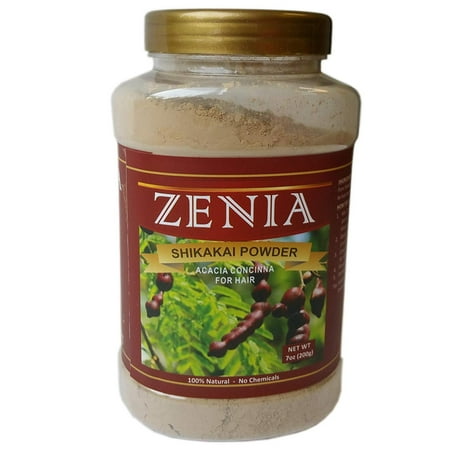 Shikakai Powder - 200g Shikakai Powder Bottle Hair Care 100% Natural By Zenia