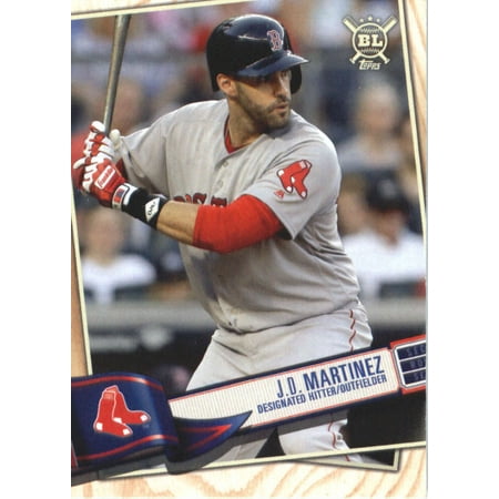 2019 Topps Big League #133 J.D. Martinez Boston Red Sox Baseball (Best Of Big D 2019)