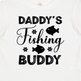 thumbnail image 4 of Inktastic Daddy's Fishing Buddy Boys or Girls Baby T-Shirt, 4 of 5