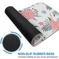 thumbnail image 6 of Pink and Blue Flowers &nbsp;pad Mousewaterproofno Slip&nbsp;for Office Home Work GamingmousepadRubber Base Mousepad with Stitched Edges 31.5x11.8inches, 6 of 7