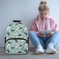 thumbnail image 2 of KUIFORTI Fish Camouflage Print Large Capacity Kids Backpack Boys School Bag with Front Pockets Multiple Organizer Pockets for Elementary Primary Middle Back to School Gifts, 2 of 7