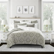 Teagan Truffle Queen Comforter & 2 Pillow Shams Set - 5 Piece