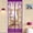 Purple, variant on Magnetic Screen Door 82.7×35.4 In Tree Pattern Mesh Curtain with Full Frame Hook and Loop Seal Hands Free Bug Screen Easy to Install Keeps Fresh Air in for Bedroom Patio Balcony