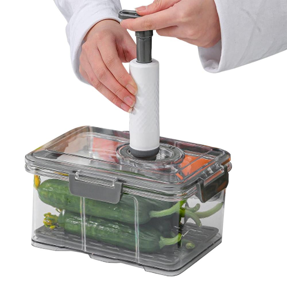 Tohuu Refrigerator Organizer Bins Stackable Refrigerator Pantry