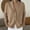 Khaki, variant on MSJUHEG Button Down Cardigan Women's Long Sleeve Blouses Cardigan Sweaters Crop Cardigan Sweater Oversized Sweater Knit Sweater for Dresses Open Front Tops Fashion Sweater Beige L