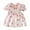 White, variant on Huanglei Toddler Girls Short Sleeve Strawberry Prints Princess Dress Dance Party Dresses Clothes