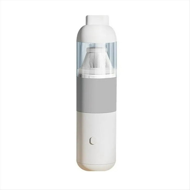 Aspiradora Portátil de Mano para Coche, Miniaspiradora Inalámbrica con Colector de Polvo y Succión Ciclónica.