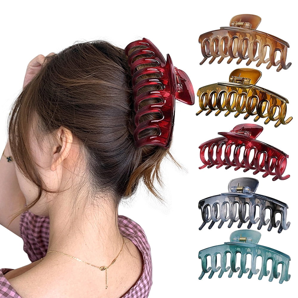Beautiful Lady Large Hair Jaw Glitter Womens Party Clip Claw Clamp Fun Festive