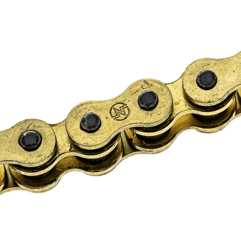 Niche Gold 420 X-Ring Chain 116 Links With Master Link Motorcycle