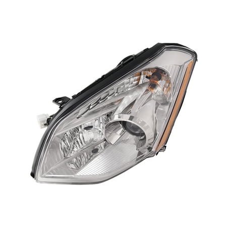 99 Nissan Maxima Euro Headlights - 2007-2008 Nissan Maxima New Halogen Headlight Left Driver Side Headlamp NI2502179