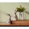 thumbnail image 5 of Melrose International LLC Rabbit (Set of 2) 7.25"H, 8"H Resin, 5 of 5