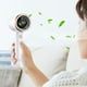 thumbnail image 4 of Fiudx Ofertas relámpago Ventilador pequeño ajustable de 100 velocidades con soporte para teléfono móvil Ventilador con pantalla digital inteligente Ventilador de 4000 MAh con ventilador turbo base co, 4 of 7