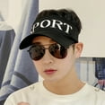 thumbnail image 2 of Top Empty Sun Hat Breathable Anti-pilling High Elasticity Sunscreen Cap for Outdoor, 2 of 7