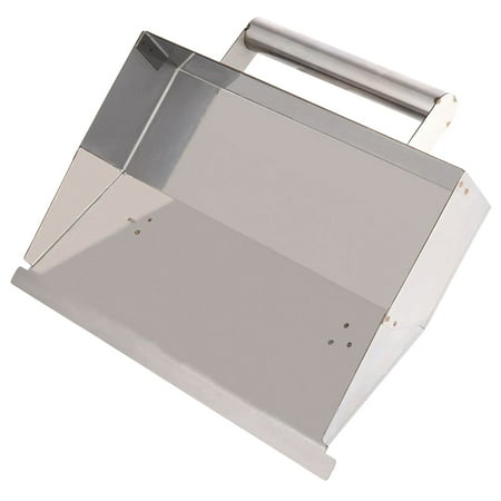 

Plaster Scraper with Handle Mortar Hand Tools Anti Cement Wall Decor Stainless Steel Durable Cement File (Silver)
