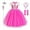 Q99, variant on AoDai Belle Costume For Girls Princess Belle Dress Up Birthday Christmas Party Outfit with Accessories 2T 3T(100CM,Q98)