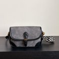 thumbnail image 4 of Bolso Hombro Mujer PU Chic Hobo Bag Patchwork Vintage Sling (), 4 of 8