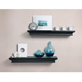 thumbnail image 4 of AHDECOR Floating Wall Shelves Ledge Shelf Black, 4 Inches Deep, Set of 2, 4 of 6