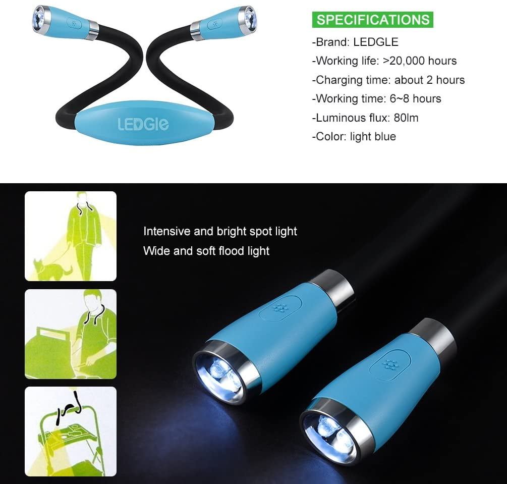 ledgle led book light