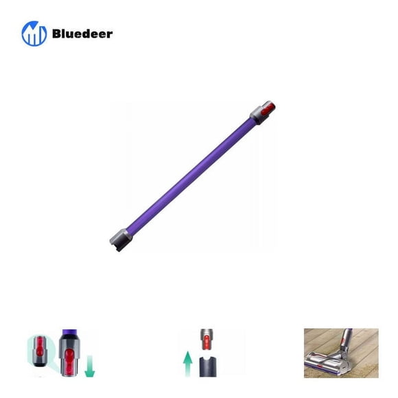 Replacement Extension Tube for Dyson v11 V15 V10 V8 V7 Vacuum Cleaner, Extension Tube Accessory is 72CM, Purple Extendable Wand