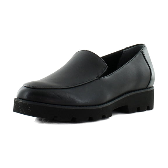 Vionic Kensley Women's Loafers & Slip-Ons Black Nappa Leather Size 5 W