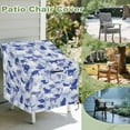 thumbnail image 3 of Renewold Patio Outdoor Chair Covers All Weather Protection High Back Bar Chair Cover Water Resistant Lawn Deck Furniture Cover, 38"W x 38"D x 36"H, Cat Puppy Blue, 3 of 7