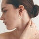 thumbnail image 2 of Pearl Hoop Earrings for Women Small Pearl Hoop Earrings Gold Plated Open Large Circle Round Pearl Earrings Jewelry Birthday Gift for Women, 2 of 5
