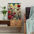 thumbnail image 5 of UXIEQU Vibrant Dahlia Botanical Canvas Print 15.75x11.81 Inches, 5 of 8
