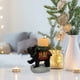thumbnail image 1 of Fiudx Candelabro Navideño de Oso, Diseño de Oso de Resina, Soporte para Aromaterapia, Decoración Navideña de Escritorio, Ambientador, Detalles de Piña y Frutos Rojos, 9 X 8,5 X 6,5 Cm, 1 of 6