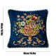 thumbnail image 4 of Xihbxyly Almohada Europea con Diseño Floral En Relieve, Suave Respaldo de Algodón, Elegante Decoración para El Hogar, Versátil para Sofá Cama, Ideal para Sala de Estar y Dormitorio, Fácil de Limpiar., 4 of 7