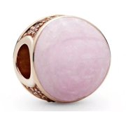 PANDORA Pink Swirl PANDORA Rose Charm