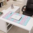 thumbnail image 3 of Long Mouse Pads for Desk,Pink Cartoon Unicorn Rainbow Cake Bow Desk Mats on Top Of Desks, Desk Mouse Pad Extra Large with 3mm Non-Slip Base and Stitched Edge for Gaming,Work,Home 31.5"x15.7", 3 of 5