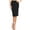 Black, variant on Women's Casual Slim Stretch Pull On Bodycon Pencil Solid Midi Skirt S-3XL