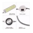 thumbnail image 3 of 2 Pzs Luces Para Máquinas De Coser Lámpara Magnético 30 Led Belug Blanco, 3 of 5
