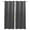 Black, variant on Dark Blue Blackout Curtains for Bedroom, Retro Farmhouse Plants Wall Lines Texture Thermal Insulated Kitchen Drapes with Grommets, Light Blocking Window Treatment, 2 Panels 42" x 45"