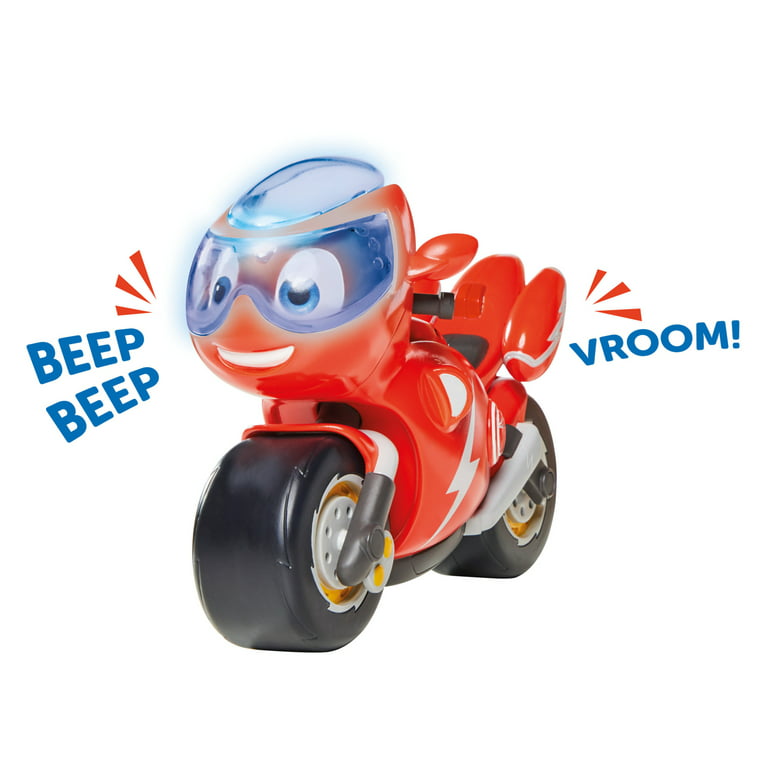 Ricky Zoom Lights & Sounds Ricky – Large 7 Inch Toy Motorcycle with 8  Sounds & Phrases