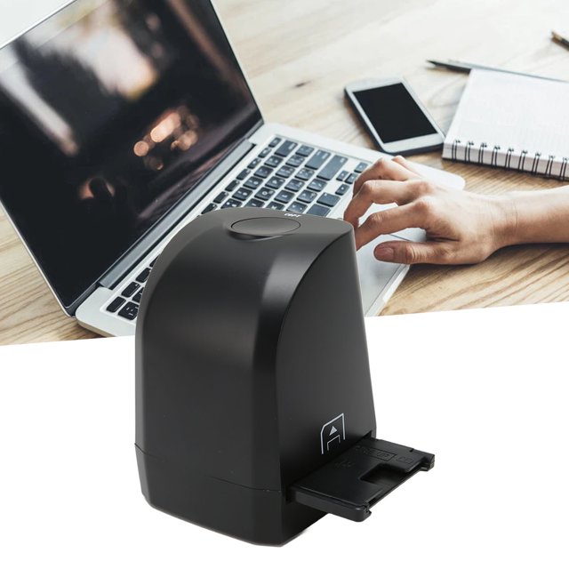 Negative Scanner, One Way Film Scanner Multifunctional Easy for 35mm Slide Show