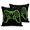 Green, variant on Throw Pillow Covers 18x18 Inch Set of 2 Video Games Controller Decorative Pillows Cushion Case Soft Square Pillowcases Black Green Gaming Console Throw Pillows for Couch Sofa Bed Chair Home Decor