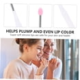 thumbnail image 3 of 16 Pcs Silicone Lip Brush with Lid Dual Sided Eyeshadow Sponge Eyeshadow Silicone Lip Wand Makeup Brush Lash Lifter Kit Beauty Supplies Sequins Miss Double Sided, 3 of 5