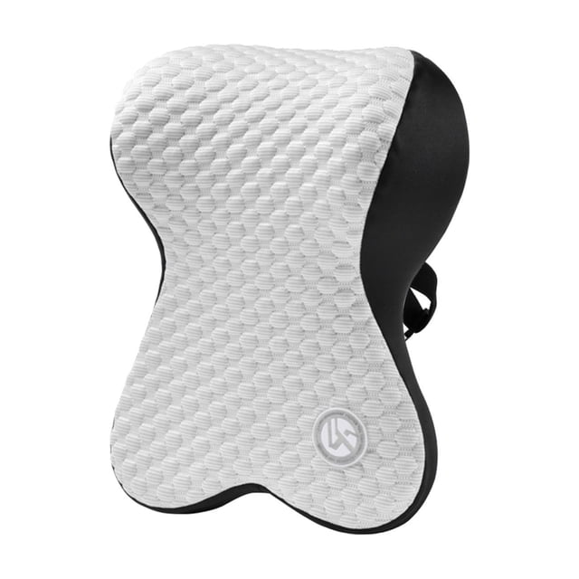 Ohufall Universal Car Head Neck Pillow Travel Essentials Cervical Support Pillow Car Waist Backrest Cushion For All Vehicles