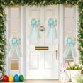 thumbnail image 5 of Gqtwoy Handcrafted Easter Bow with Faux Linen Ribbon, Decorative Bow for Home Decor, Holiday Decorations, Ideal for Easter, Weddings, Parties, Spring Decor, 5 of 6