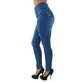thumbnail image 4 of Fashion2Love Colombian Design Butt Lift Levanta Cola High Waist Skinny Jeans (ML1), 4 of 9
