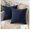 thumbnail image 1 of Fundas Para Cojines Decorativos Suave Terciopelo 2 Piezas Xtellar azul, 1 of 3