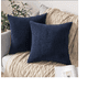 thumbnail image 1 of Fundas Para Cojines Decorativos Suave Terciopelo 2 Piezas Xtellar azul, 1 of 3