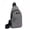 Grey A, variant on Casual Men's Sports Youth Messenger Trendy Bag,Dark Blue