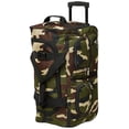 thumbnail image 1 of Bolsa de lona rodante Rockland CAMO con ruedas extra grandes, 1 of 8