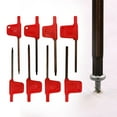 thumbnail image 3 of 10× Small Torx Screwdriver T Wrench Red Flag Type Spanner Key Screwdriver T5-T20,T6, 3 of 7