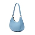 thumbnail image 2 of WSRYDJDL Crescent Bolsos de hombro para mujer lindo Hobo Tote bolso debajo del brazo monederos mini bolso de embrague con cierre de cremallera, 2 of 5