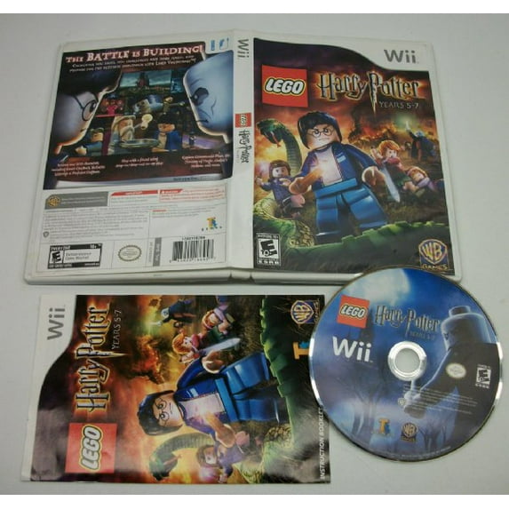 Restored LEGO Harry Potter: Years 5-7 Action & Adventure, Parental Controls, Video Game for Nintendo Wii, 4 Offline Players