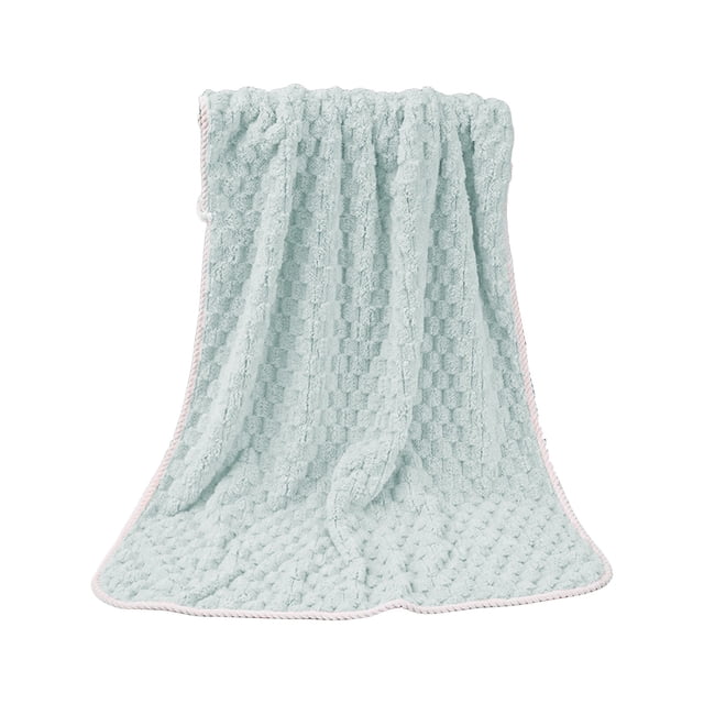 Yhmxh Decoración del baño Toalla de baño de vellón grueso para uso doméstico, suave y absorbente para adultos, de secado rápido, para ducharse y sin caída del cabello.